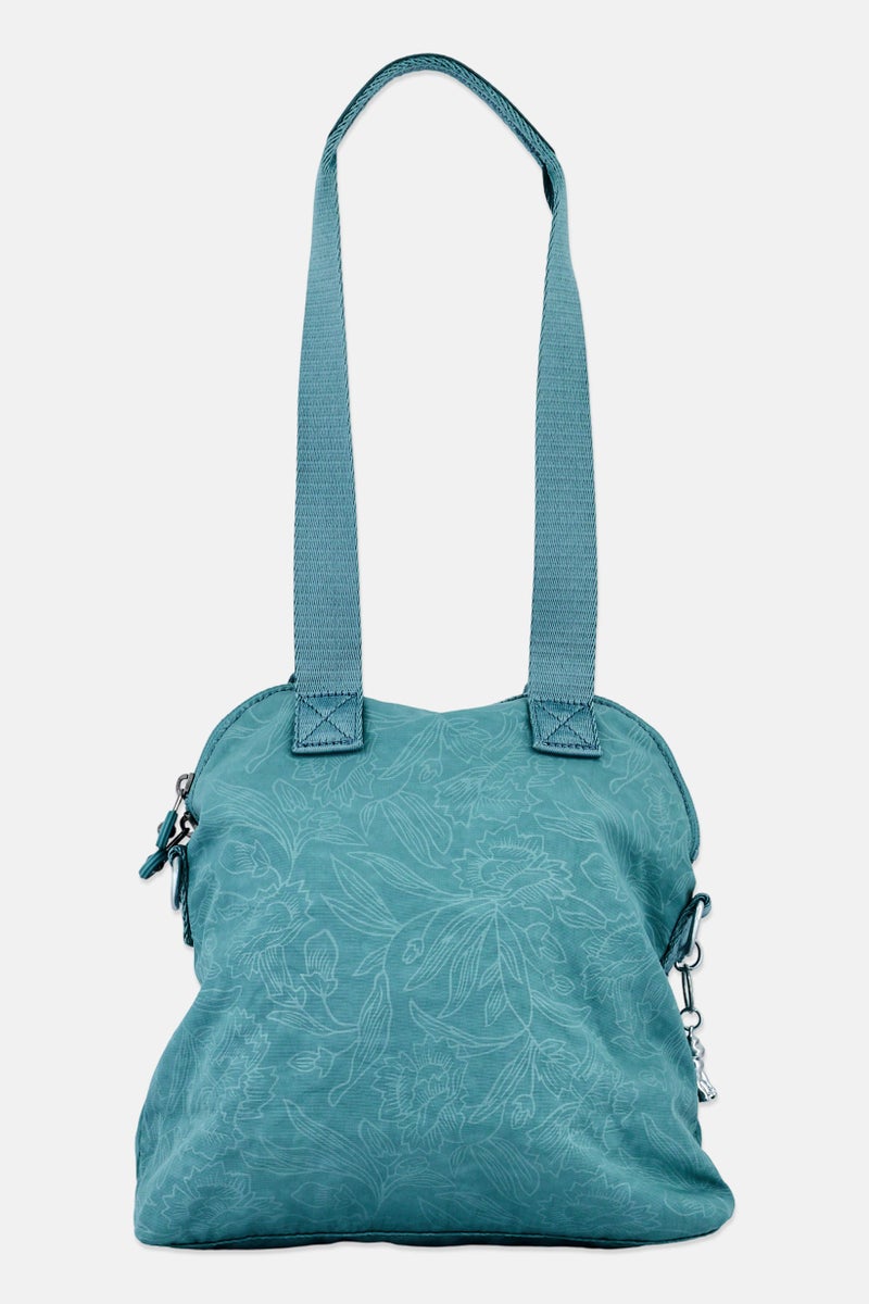 kipling Women Brand Logo Cross Body Bag, Light Teal - Image 4